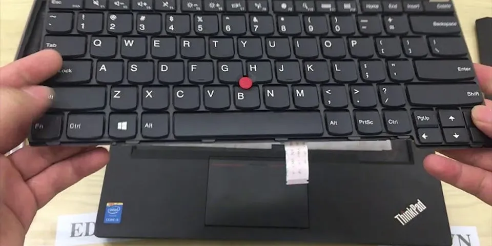 Cách bật đèn bàn phím laptop Lenovo thinkbook
