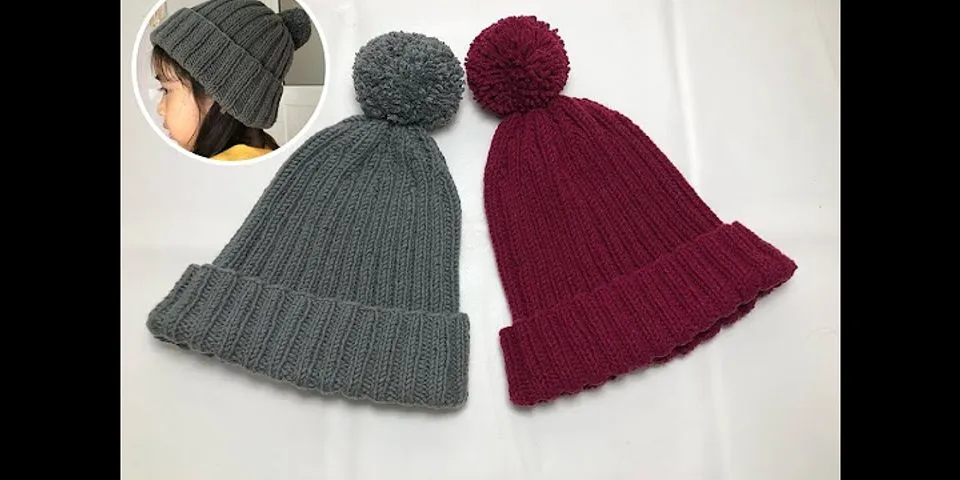 cách đan nón len