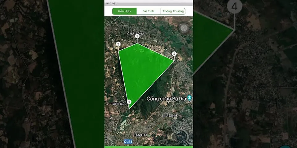 Cách đo diện tích đất bằng Google map