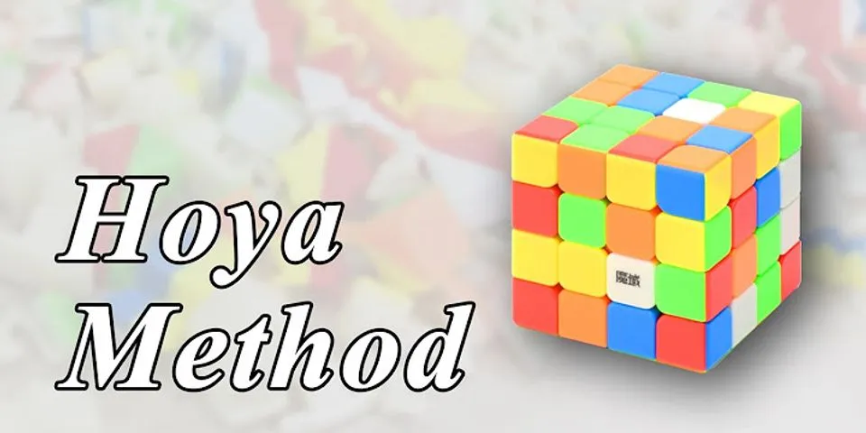 Cách giải rubik 5x5 Hoya Method