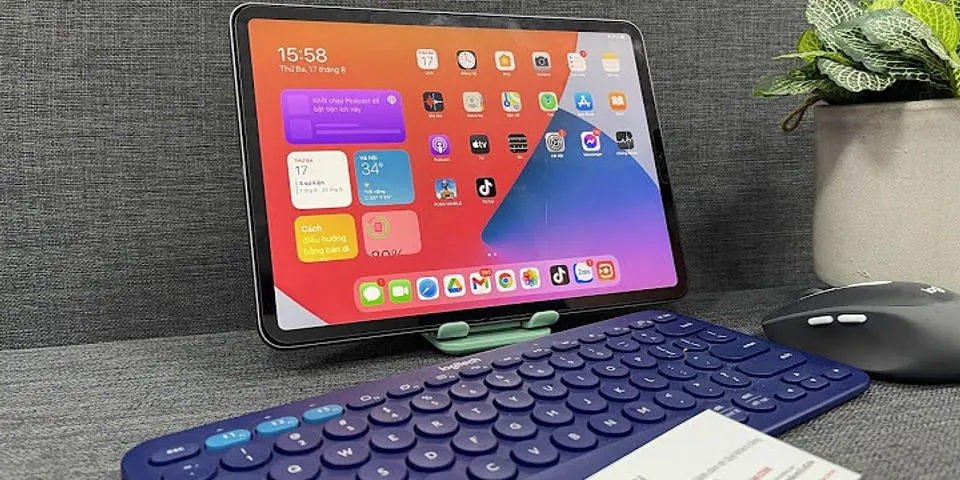 Cách kết nối bàn phím với iPad