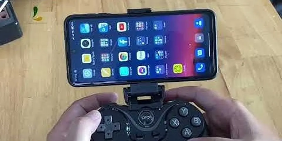 Cách kết nối tay cầm iPega với Android