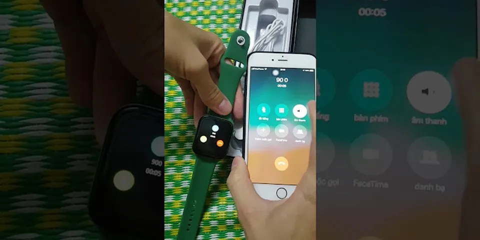 Cách kết nối với apple watch
