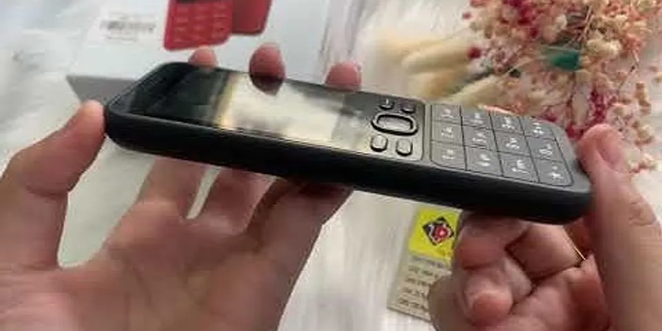 Cách khóa bàn phím điện thoại Nokia