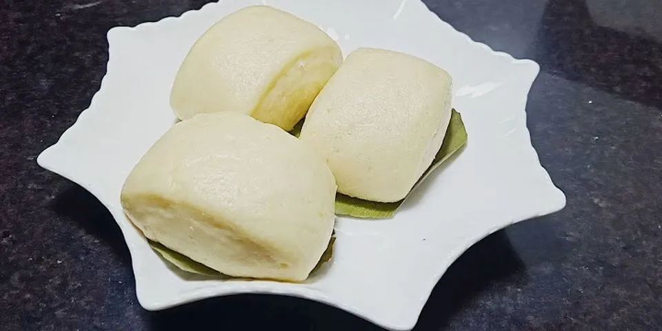 Cách làm bánh bao bằng khoai lang vàng