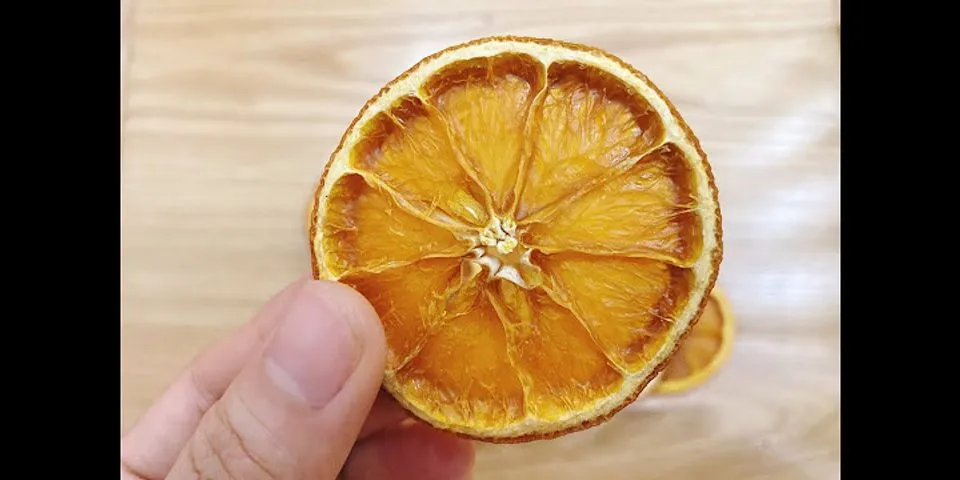 Cách làm detox hoa quả sấy khô
