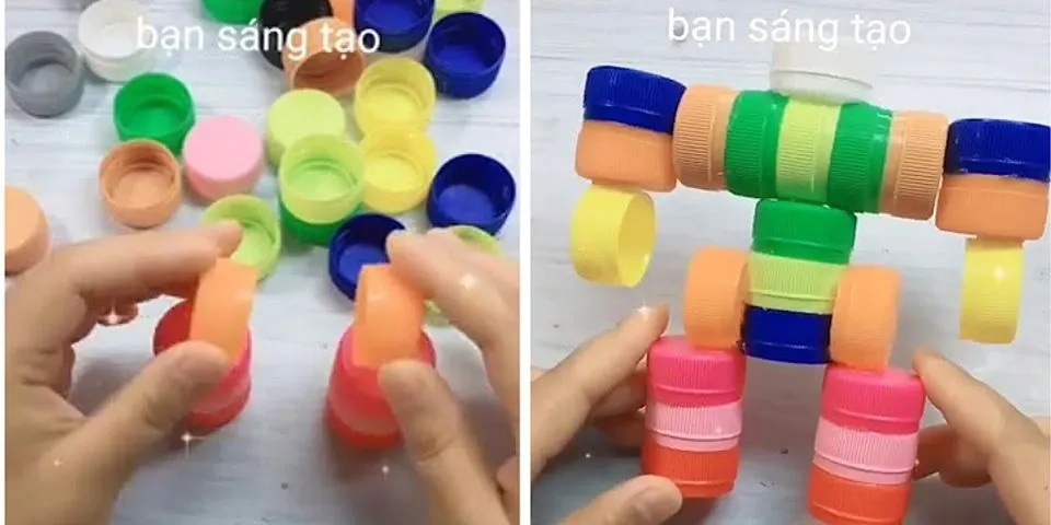 Cách làm robot bằng chai nhựa