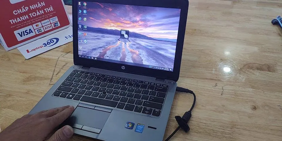 Cách mở bàn phím cảm ứng laptop HP