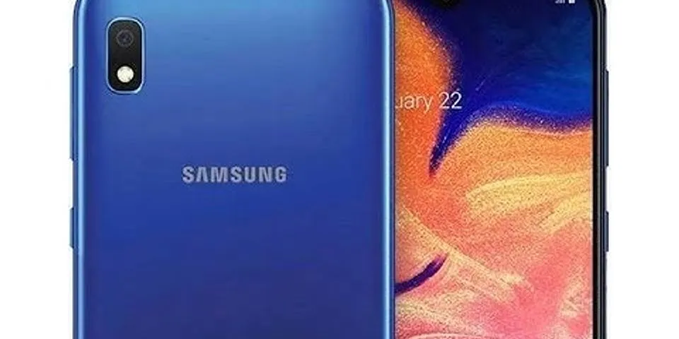 Cách mở nắp điện thoại Samsung a10s