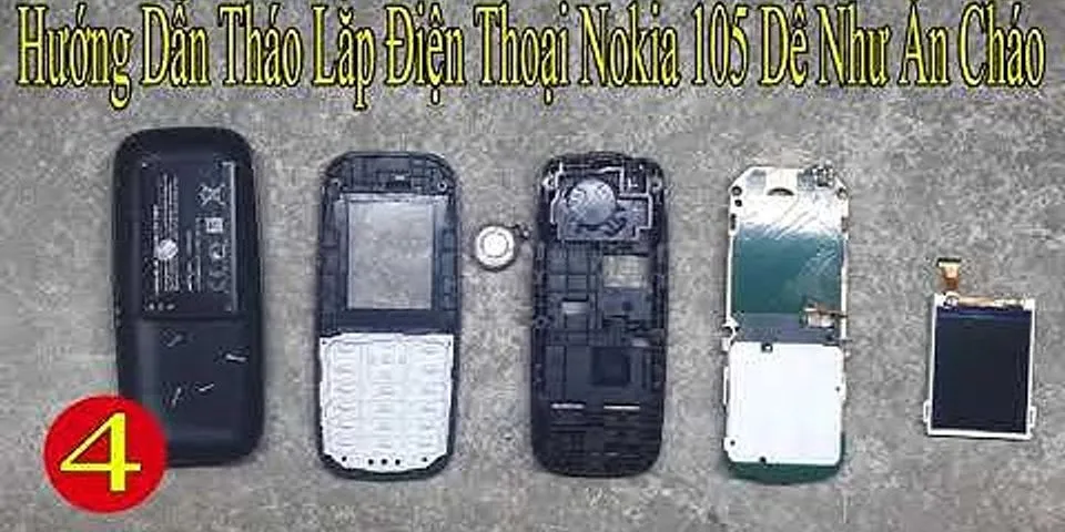 Cách mở nguồn điện thoại Nokia 105 - ihoctot.com
