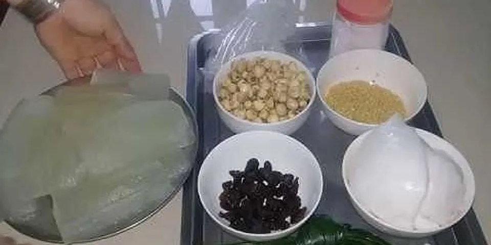 Cách nấu nha đam hạt sen lá dứa