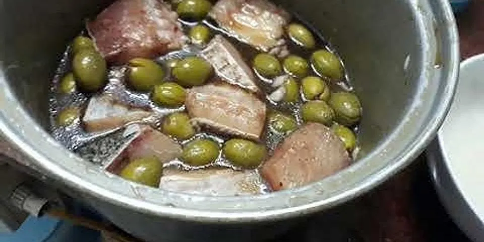 Cách nấu thịt cá kho trám