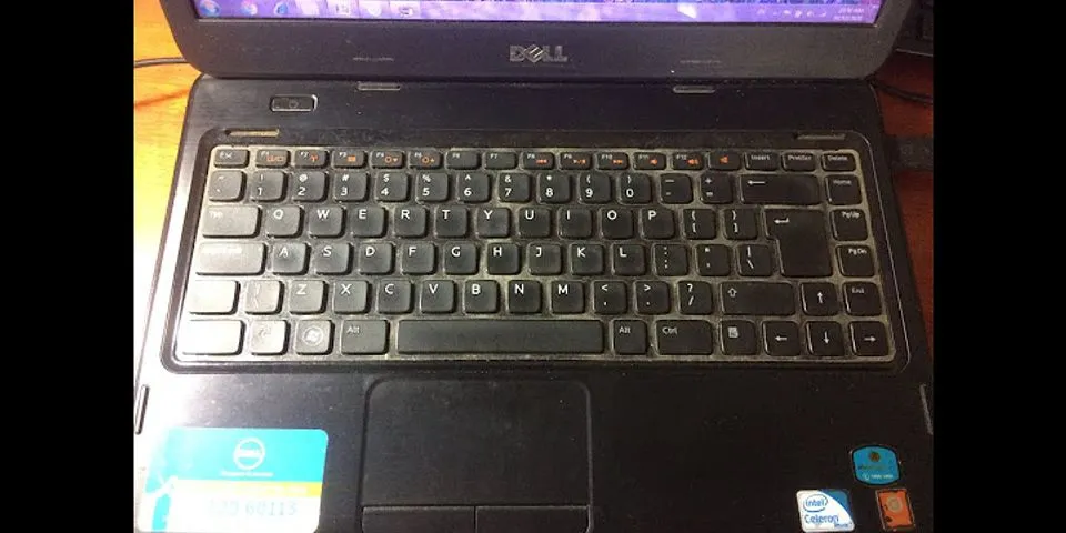 Cách sử dụng bàn phím laptop Dell nhất