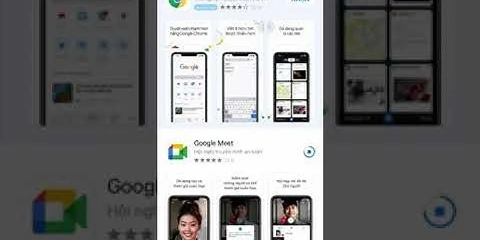Cách sử dụng Google Meet trên điện thoại iPhone