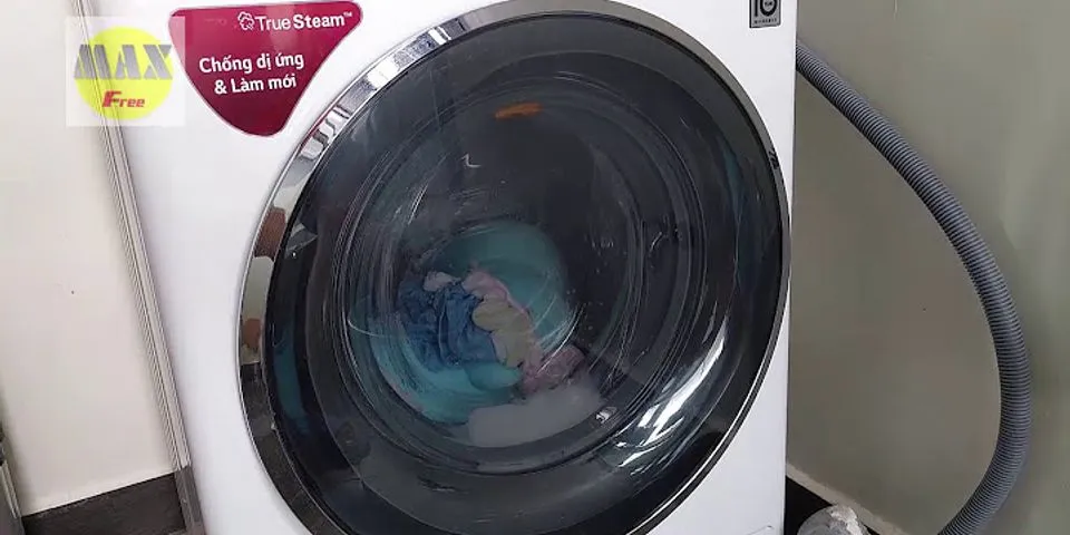 Cách sử dụng máy giặt hơi nước LG