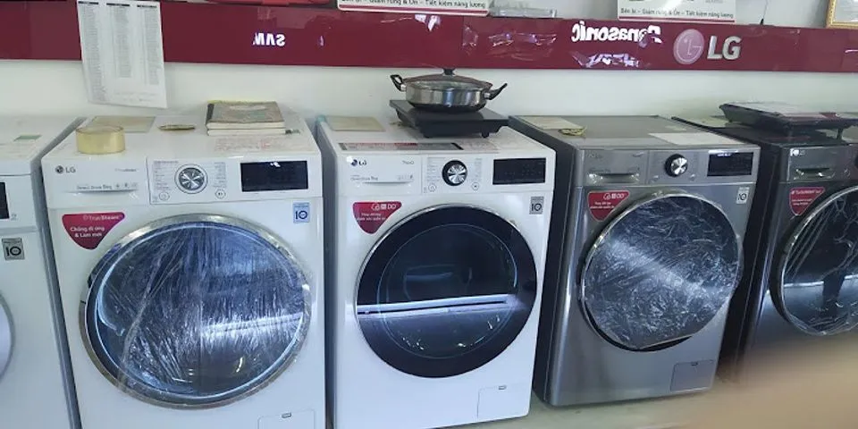 Cách sử dụng máy giặt lg 9kg fc1409s2w
