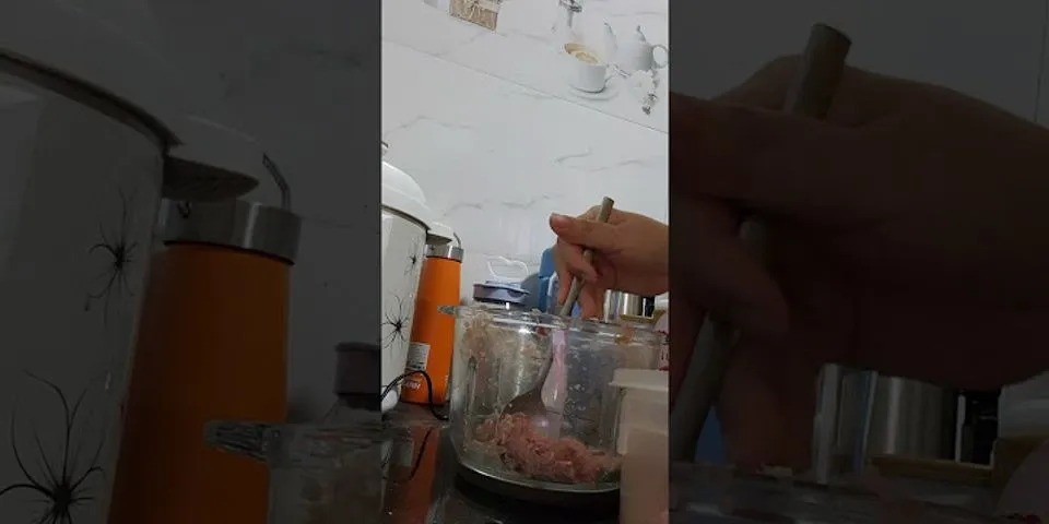 Cách sử dụng máy xay thịt Bluestone