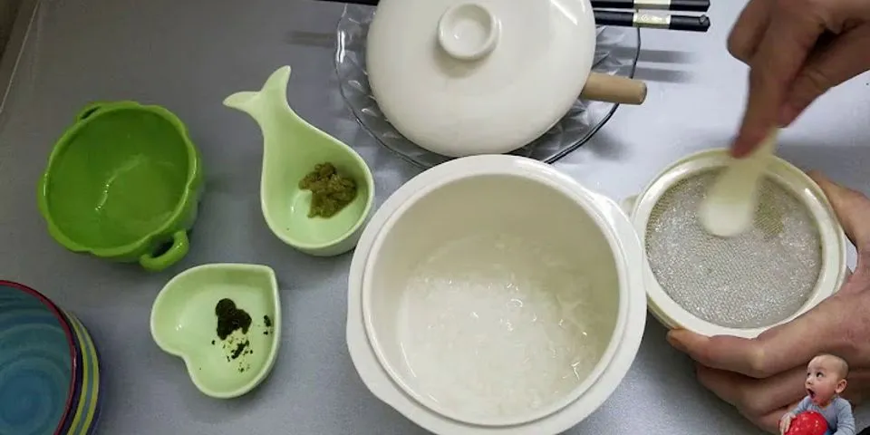 Cách sử dụng nồi nấu cháo Besuto