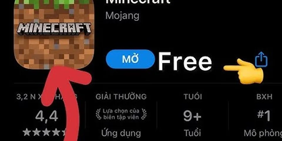 Cách tải Minecraft trên iOS miễn phí