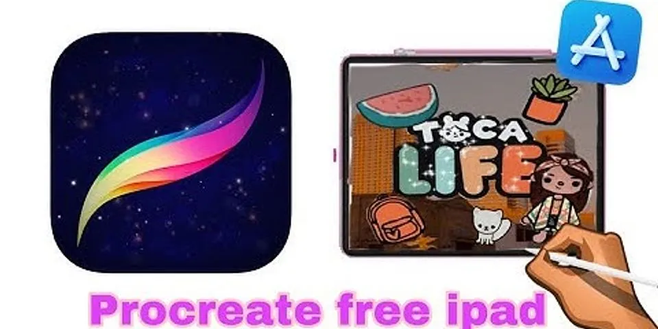Cách tải Procreate free cho iPhone