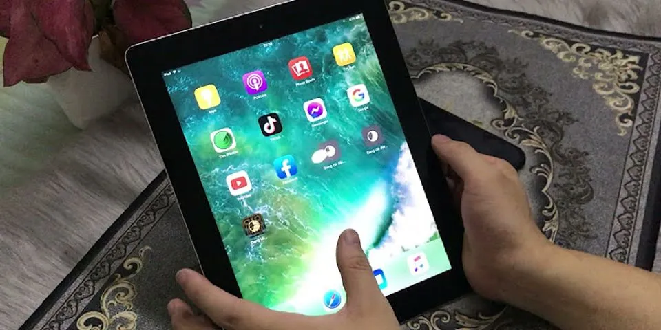 Cách tải ứng dụng cho iPad 4