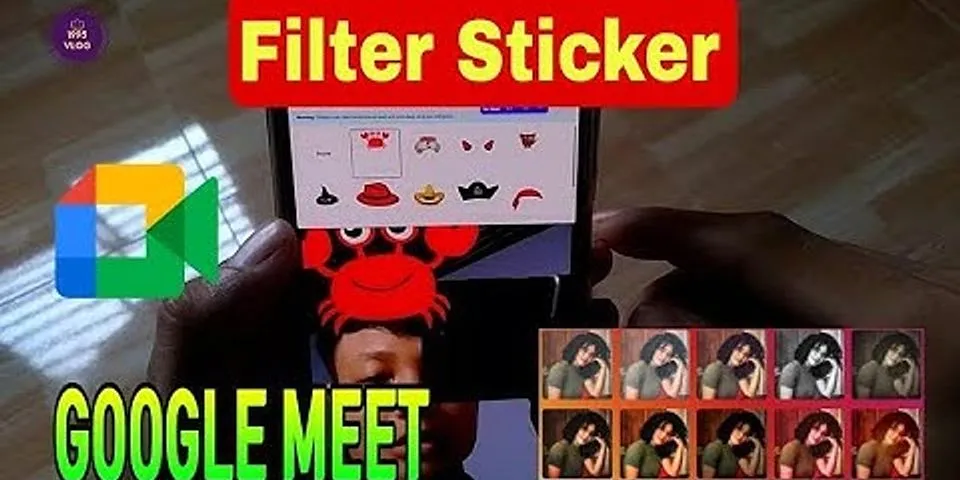 Google meet android filter How to