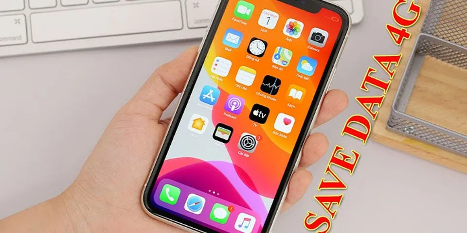 cách đặt giới hạn dữ liệu cho iphone