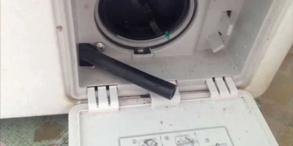 Cách tháo bộ lọc máy giặt LG cửa trên