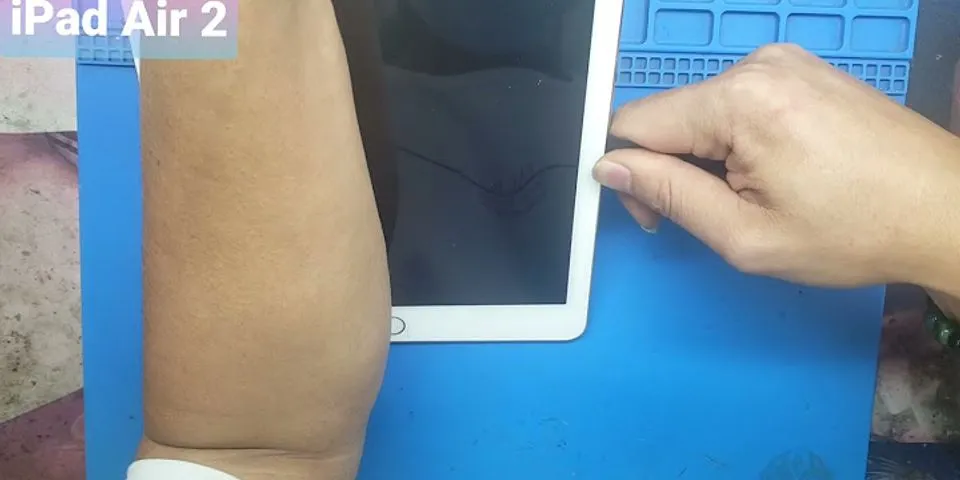 Cách thay pin iPad Air 2