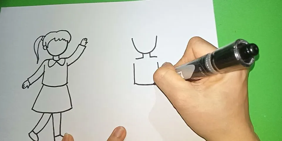 Cách vẽ người that