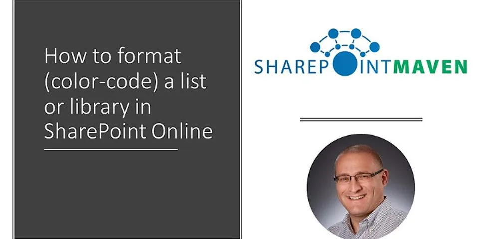 can-you-color-code-a-sharepoint-list