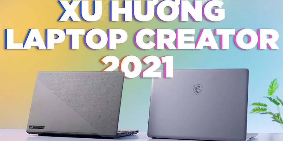 Creators laptop