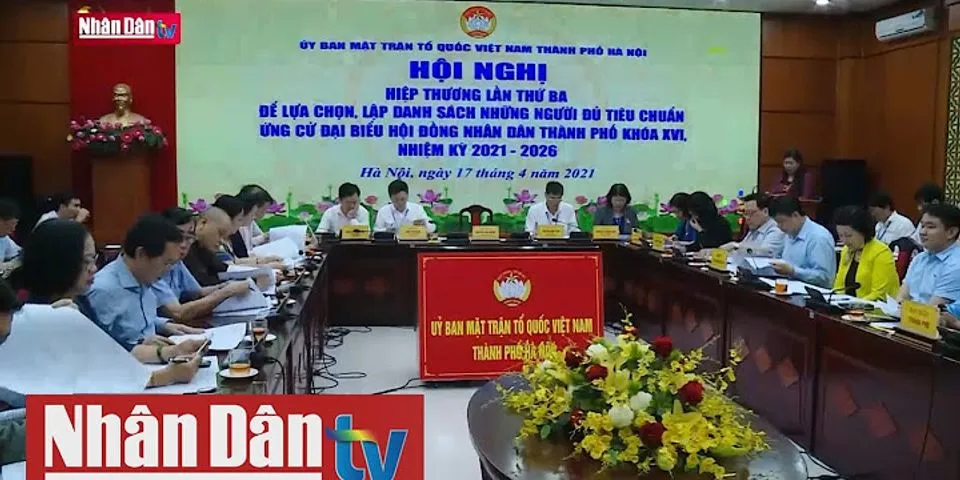 Danh sách Hội đồng nhân dân thành phố Hà Nội