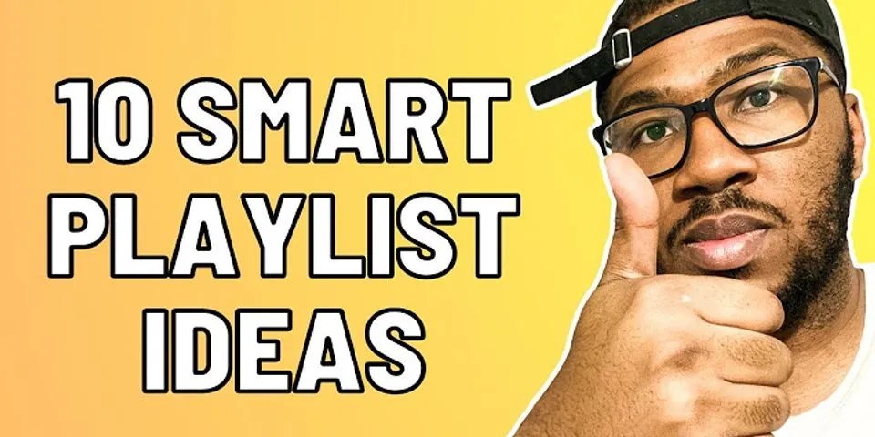 Do Smart Playlists work with Apple music?
