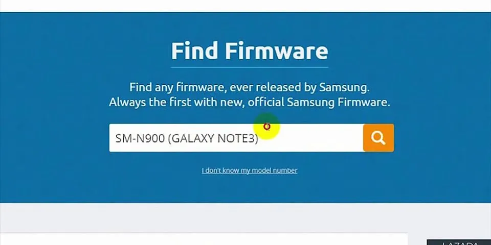 Download firmware tivi Samsung