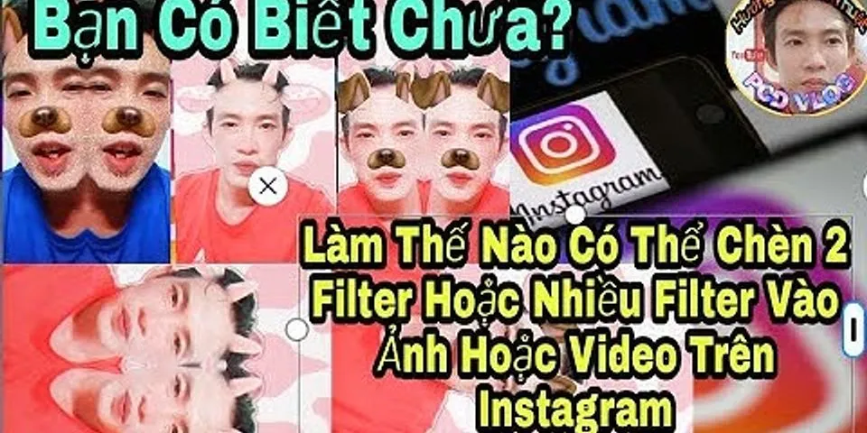 Filter trên Instagram là gì