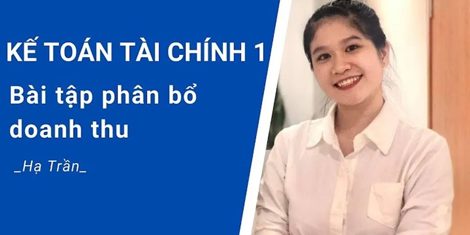 Giải bài tập kế toán chi phí UEH - Thả Rông