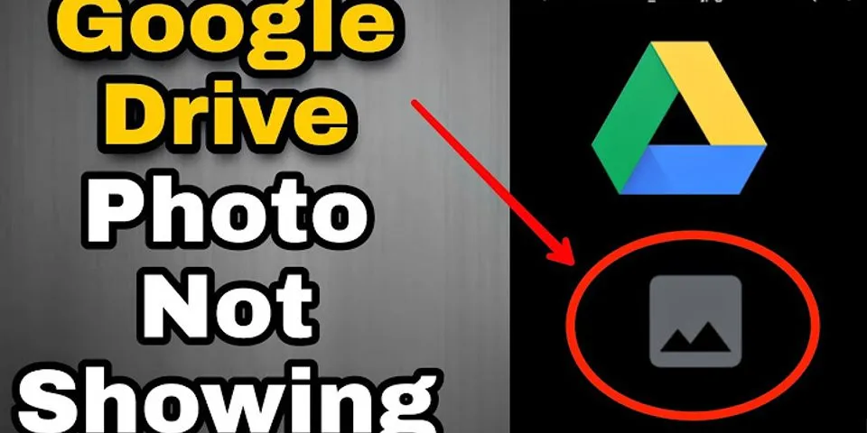 Google Drive not previewing images