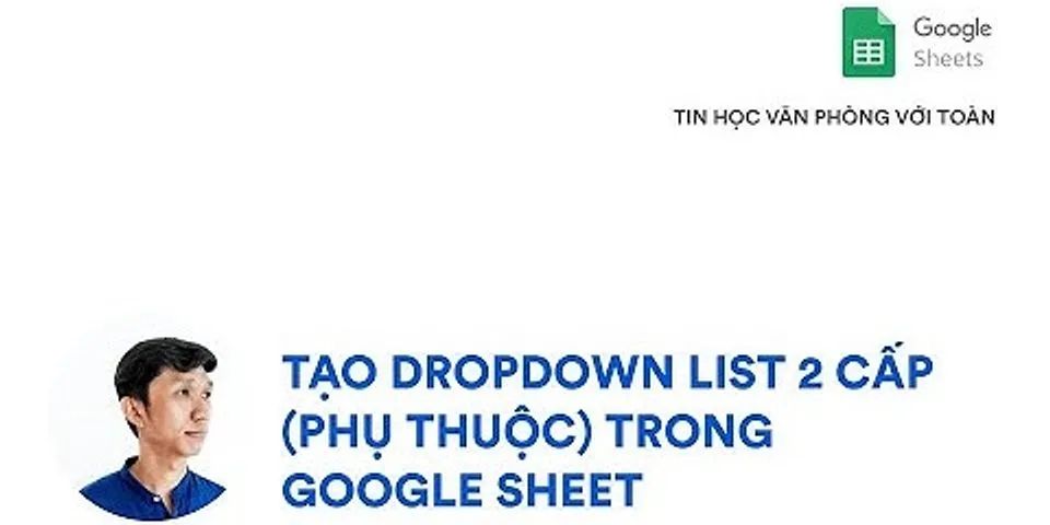 Google Sheets drop down list from another sheet