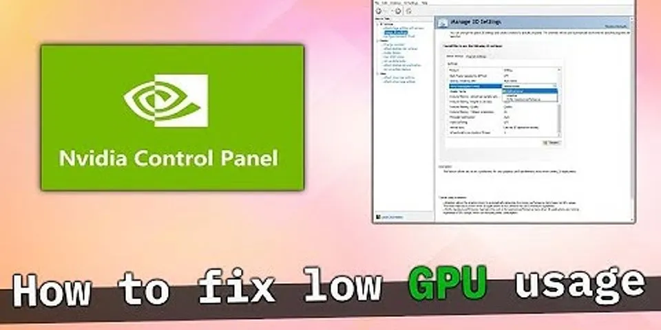 How to make GPU usage 100