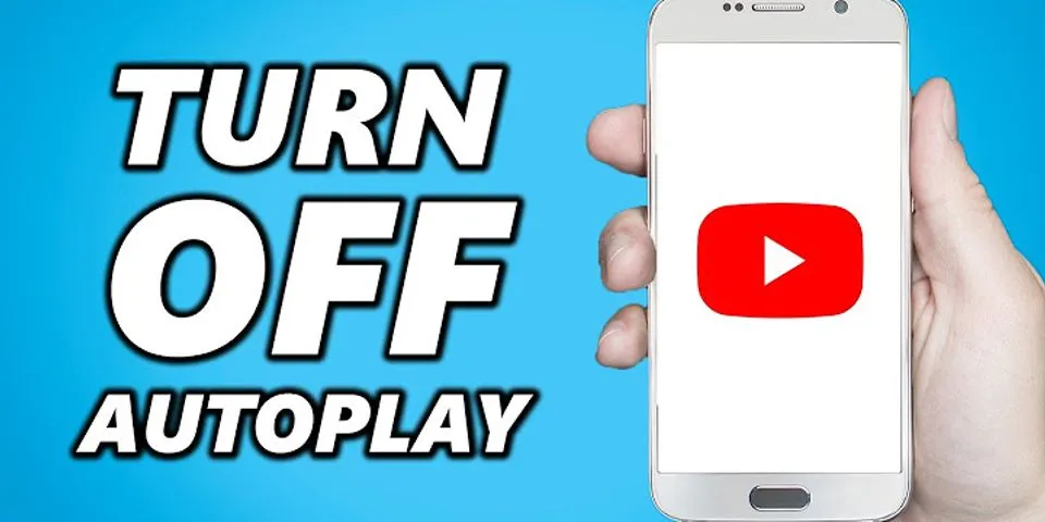 How to turn off Autoplay on YouTube iPad