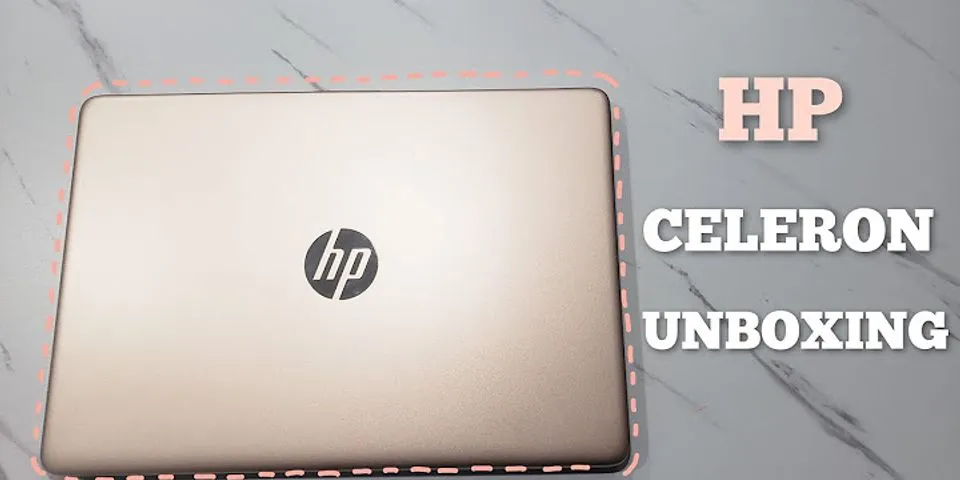 HP Celeron laptop price