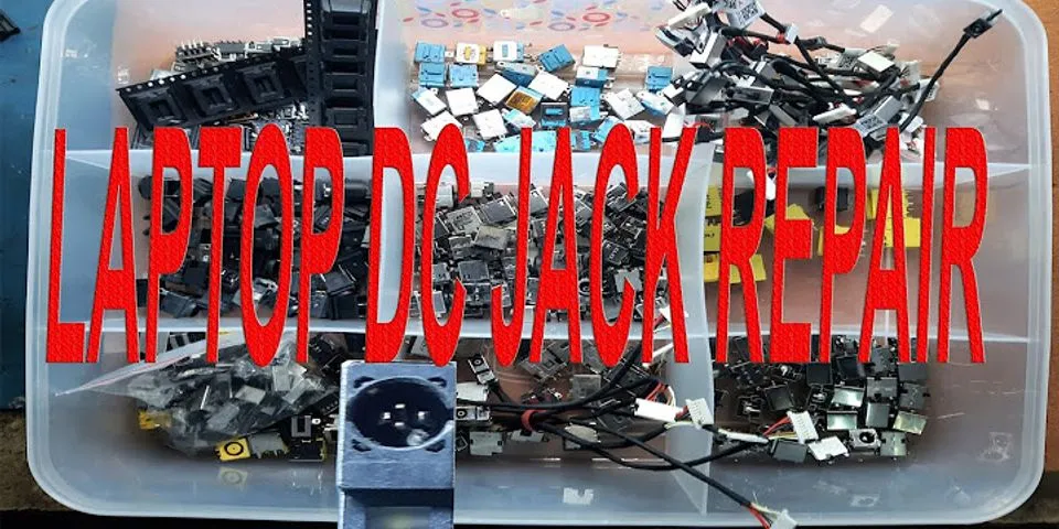 HP laptop DC power jack pinout