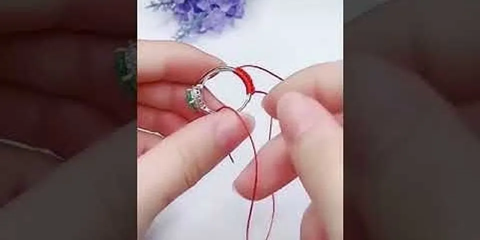 Làm sao để mua nhẫn vừa tay