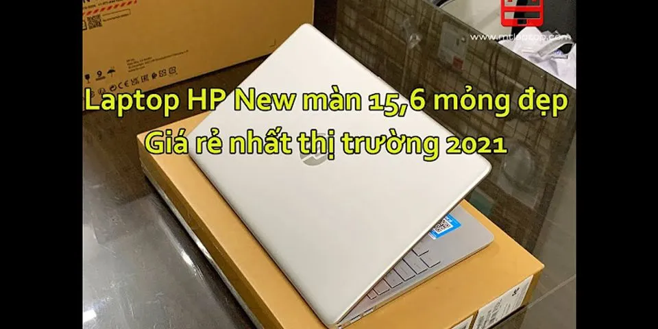 Laptop HP mỏng nhẹ giá rẻ
