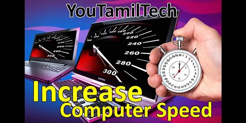 Laptop processor speed