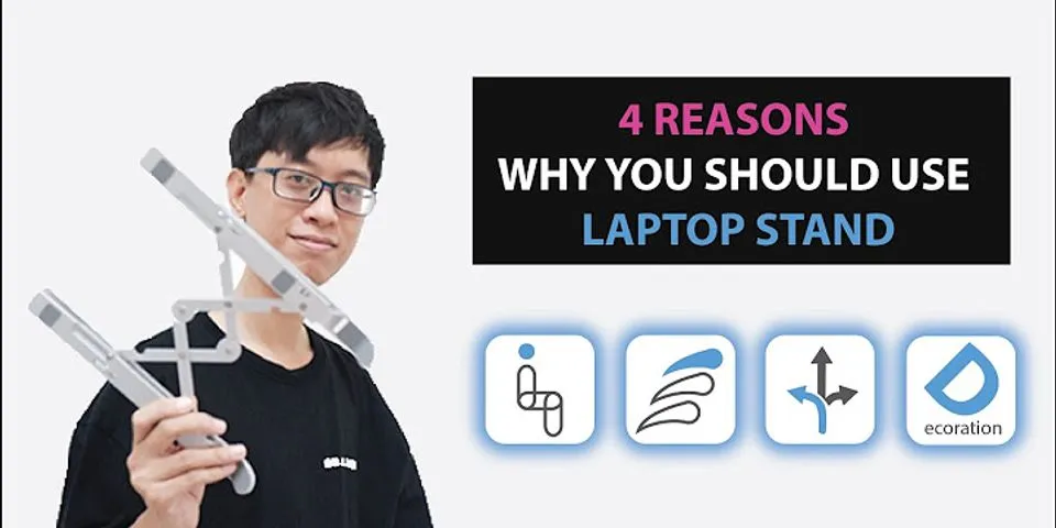 Laptop stands for airflow