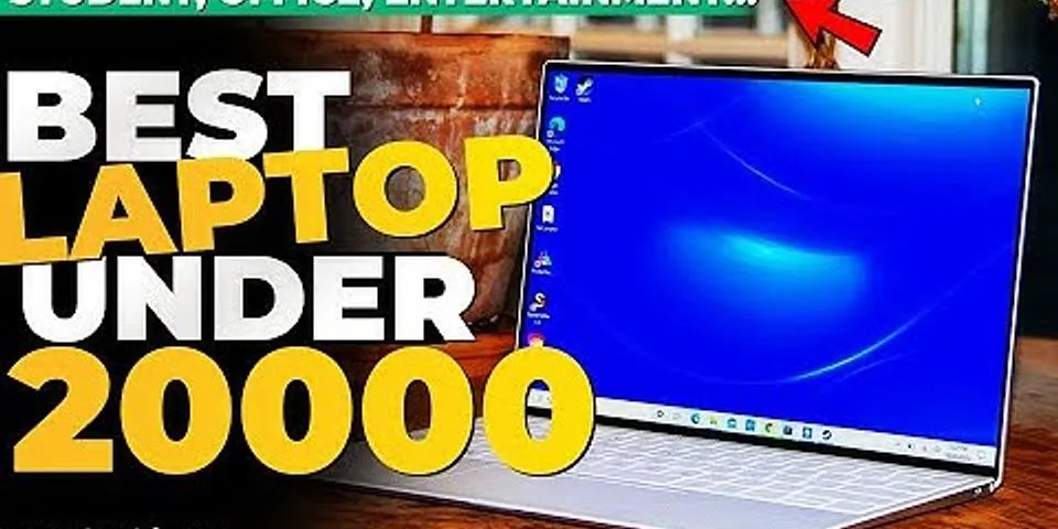 Laptop under 20000