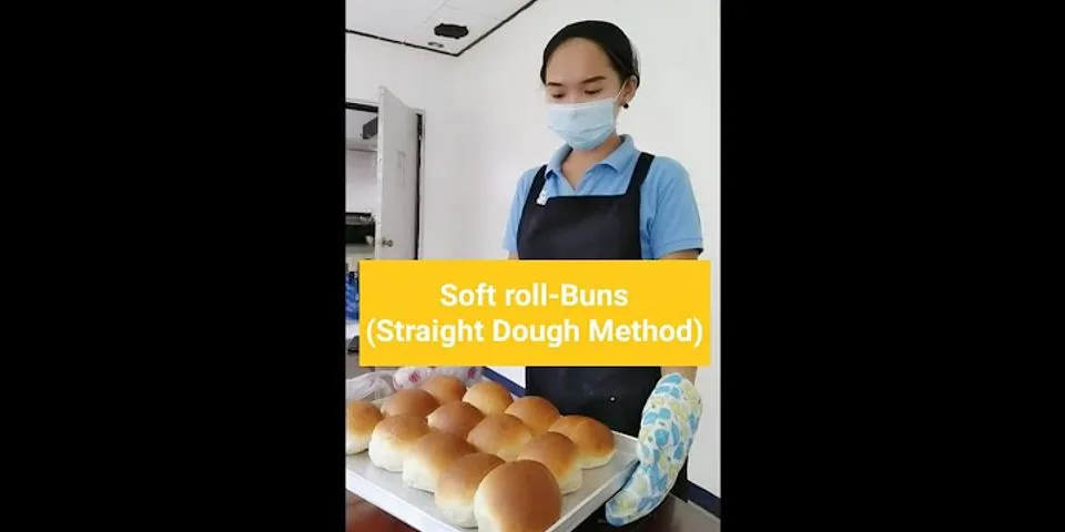 Modified straight dough method meaning
