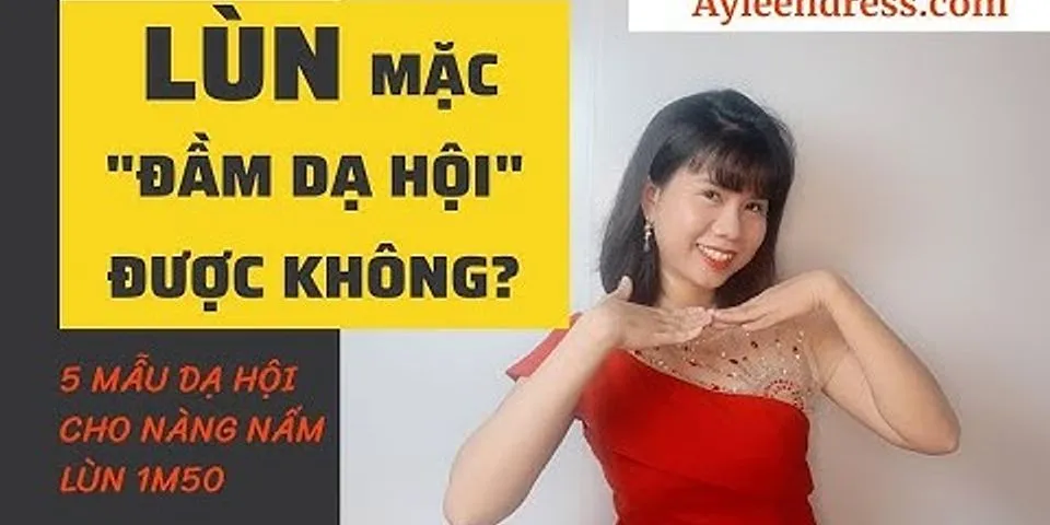 Người lùn có nên mặc đầm dài